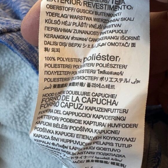 Under‎ Armour Women's Large Pacific Heather Blue Logo Hoodie - Picture 4 of 5